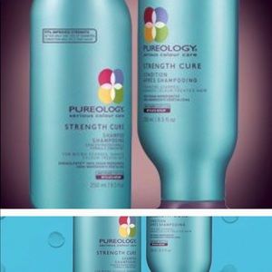 PUREOLOGY STRENGTH CURE SHAMPOO & CONDITIONER SET